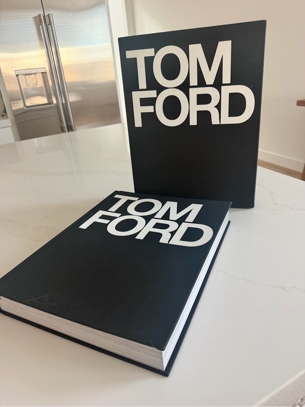 Tom Ford Black & White Typography Art Designer Hardback Luxury Book